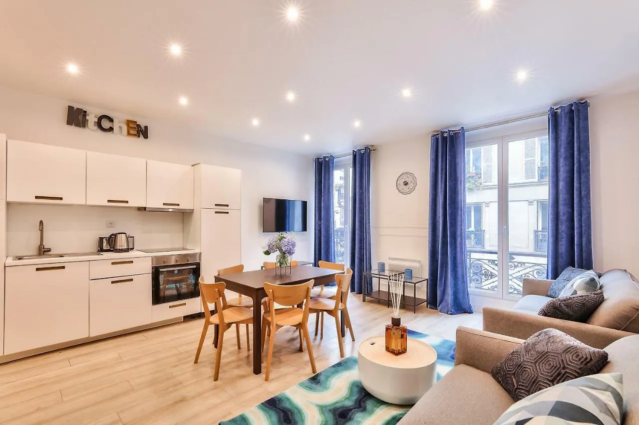 23 - Pretty Parisian Flat In Montorgueil 아파트 *